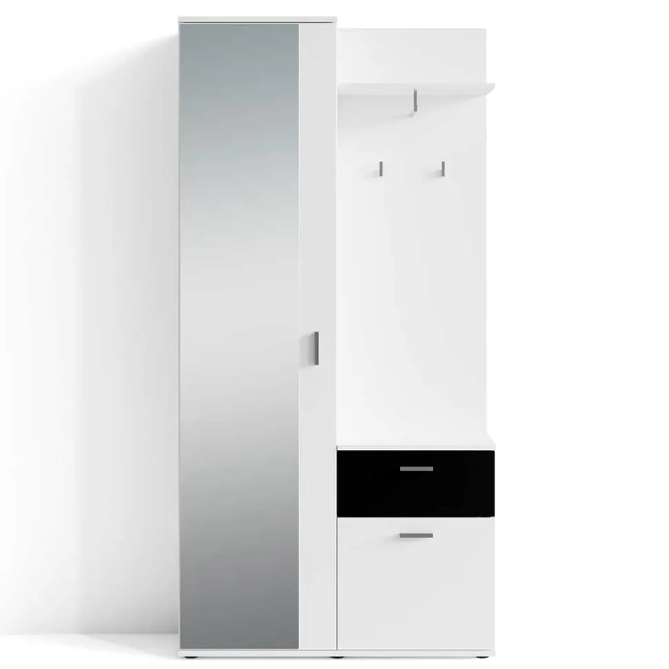 Moderne Kompaktgarderobe Prisma