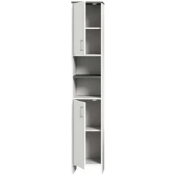 Moderner Badezimmerhochschrank Quartia