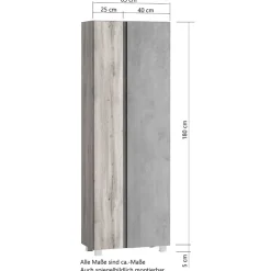 Moderner Badhochschrank Tagma