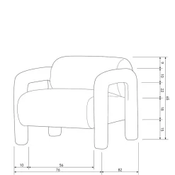 Moderner Design Sessel Buryas