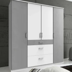 Moderner Drehtürenschrank Lentina