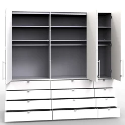 Moderner Falttürenschrank Grinzia
