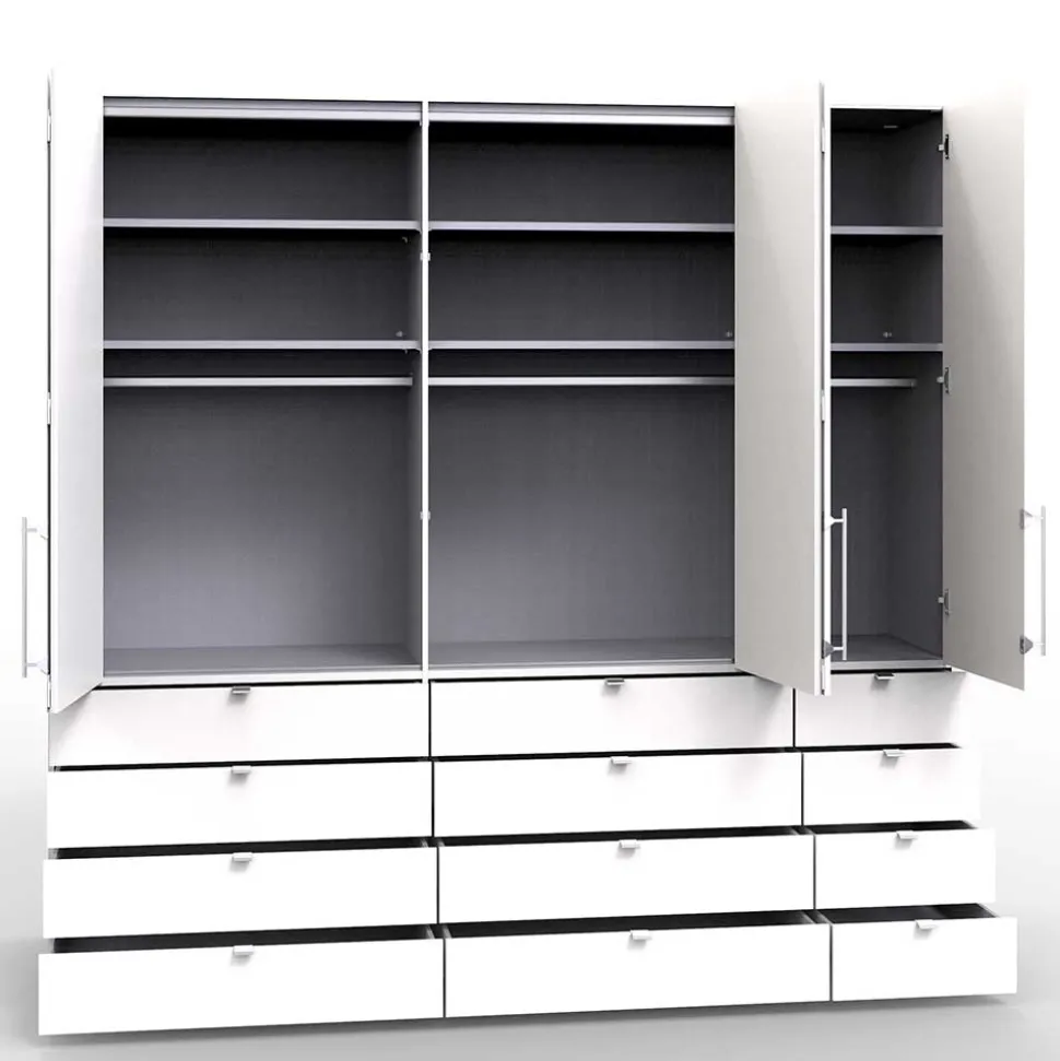Moderner Falttürenschrank Grinzia