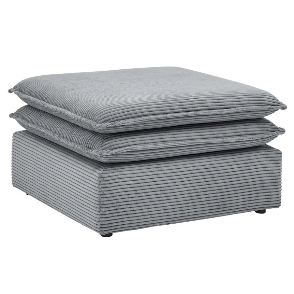 Moderner Sessel mit Hocker Eltusa
