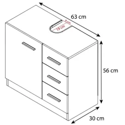 Moderner Waschbeckenschrank Panales