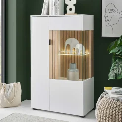Moderner Wohnzimmervitrinenschrank Saladd