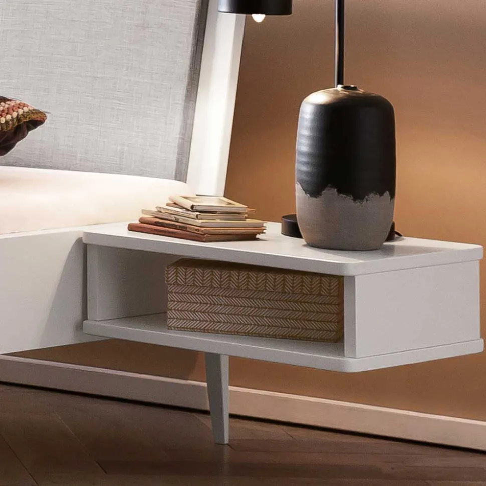 Modernes Doppelbett weiß Chicola