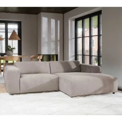 Modernes Ecksofa in Beige Manaos
