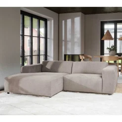 Modernes Ecksofa in Beige Manaos