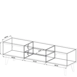 Modernes Lowboard Saladd