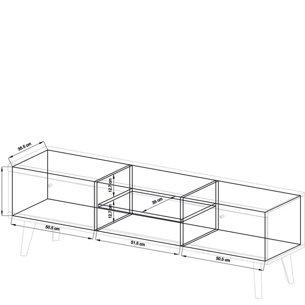 Modernes Lowboard Saladd