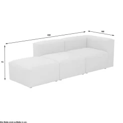 Modernes Modulsofa Pescara