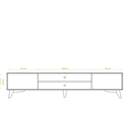 Modernes TV Board Triancova