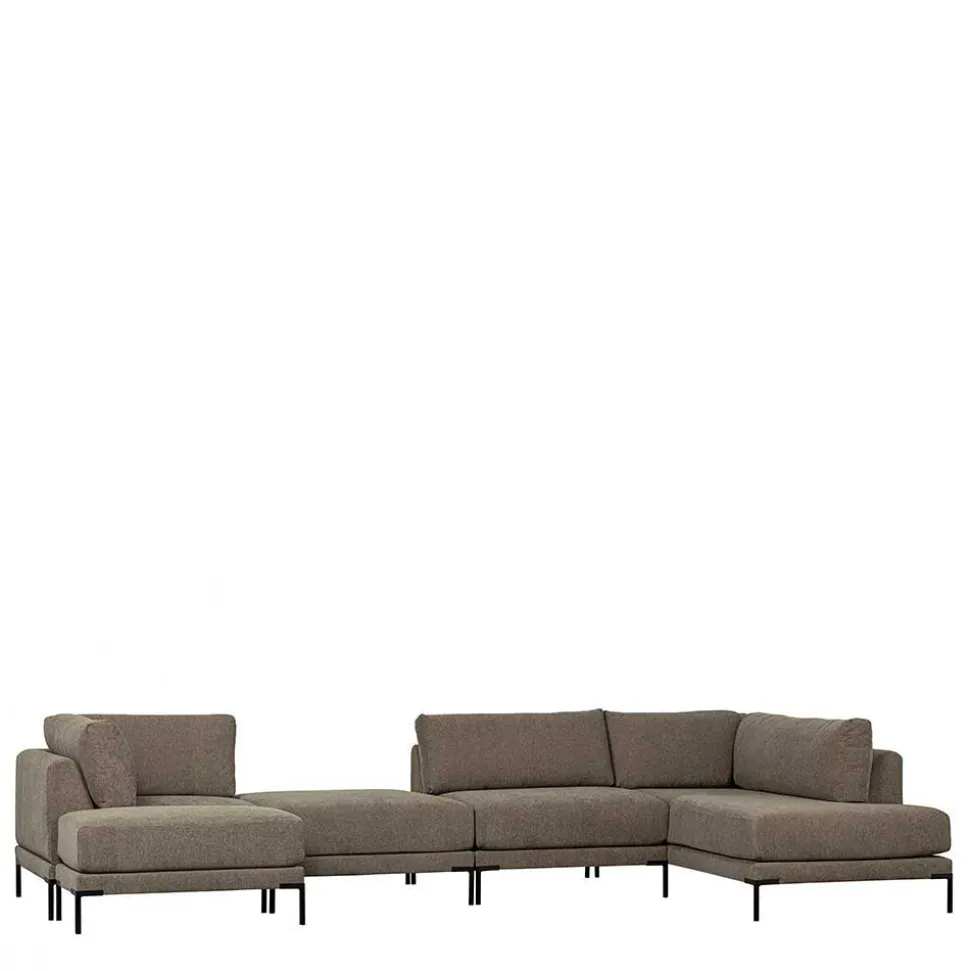 Modul Sofa Chaiselongue Taupe Udjaca