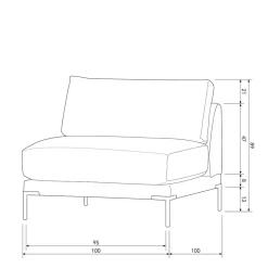 Modul Sofa Element Duffy