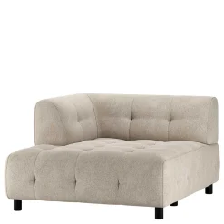 Modulares Sofa Hellgrau Cracks