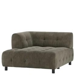 Modulsofa Element Blassgrün Grenada