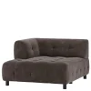 Modulsofa Element Graubraun Furios