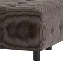 Modulsofa Element Graubraun Furios