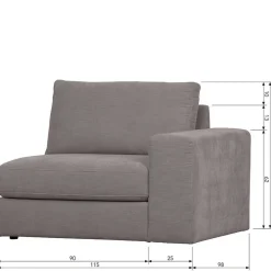 Modulsofa Fredoco