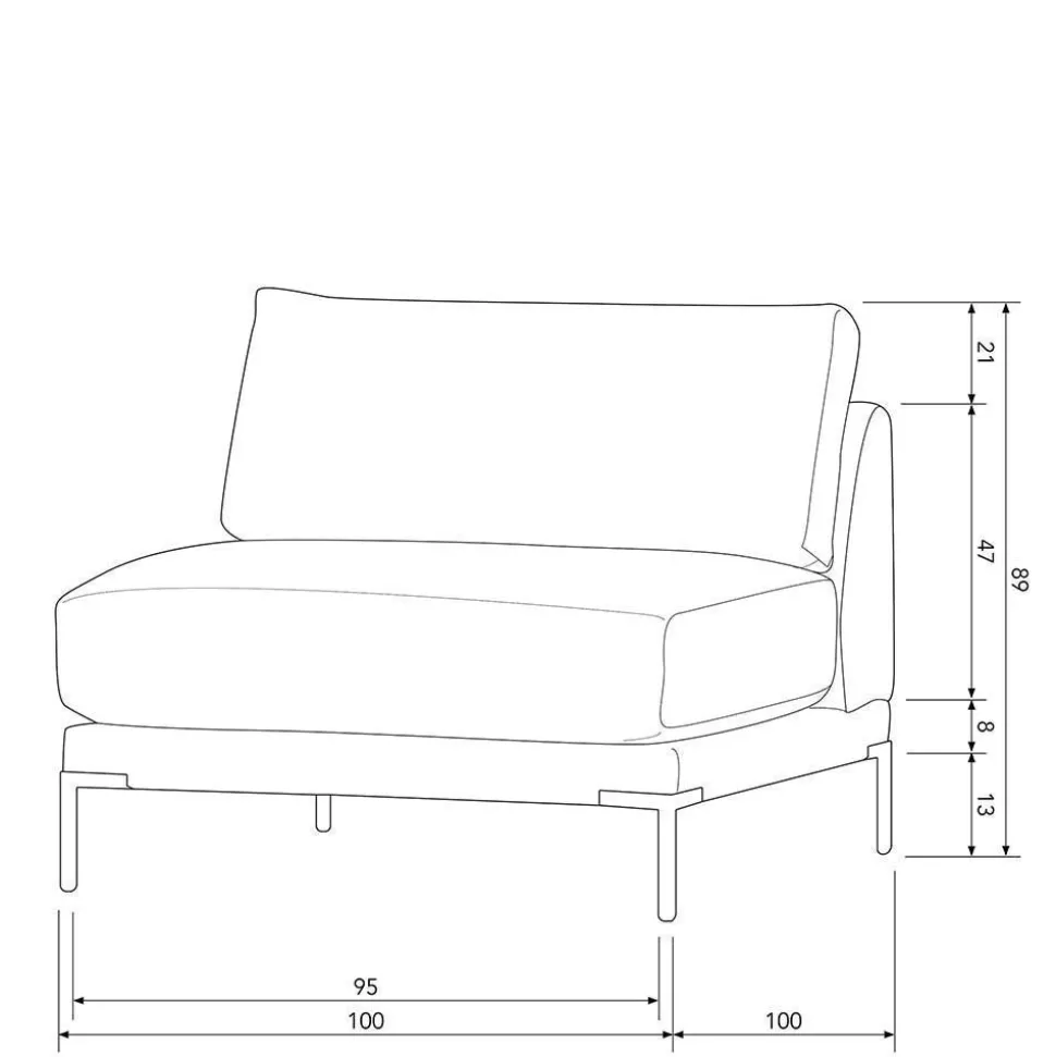 Modulsofaelement Cleveland