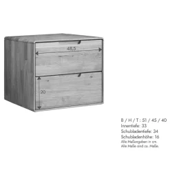 Nachtkommode Ovalius