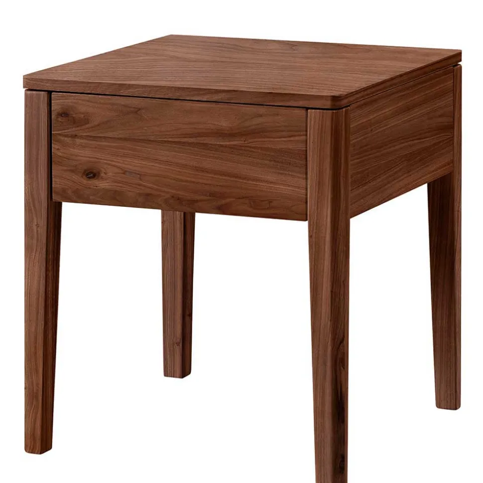 Nussbaum massiv Doppelbett Basilica