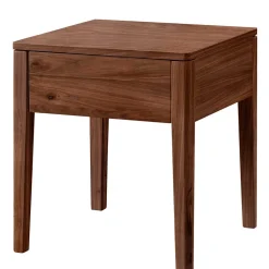 Nussbaum Massivholz Bett Stufanias