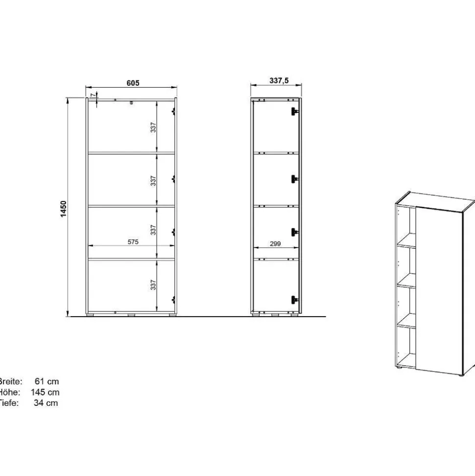 Officeschrank Liadoras