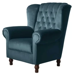 Ohrenbackensessel Chesterfield Rubrion