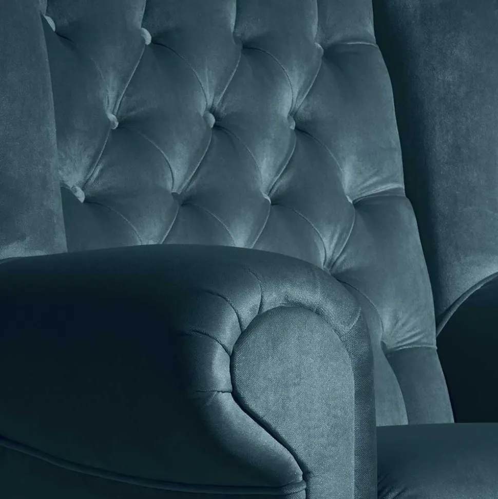 Ohrenbackensessel Chesterfield Rubrion