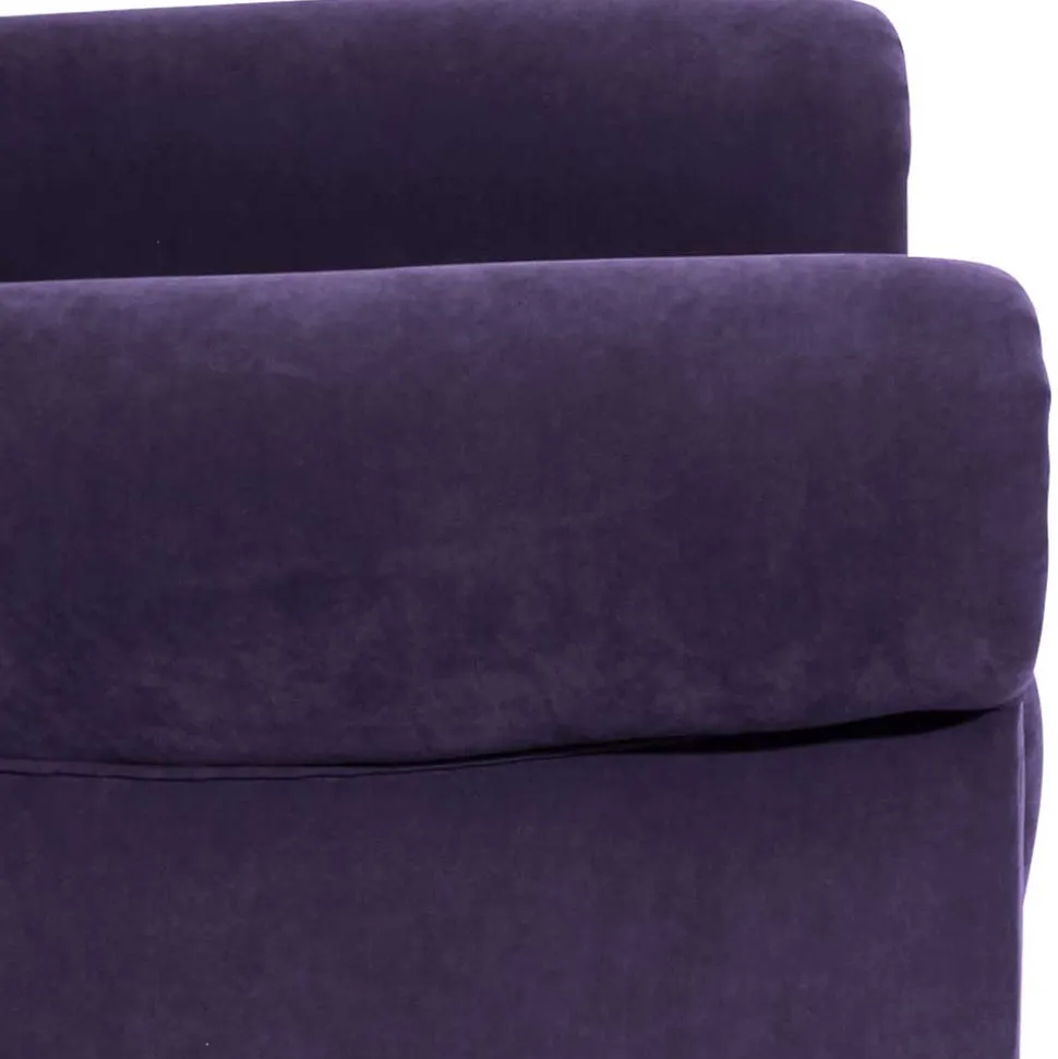 Ohrensessel in Violett Soera