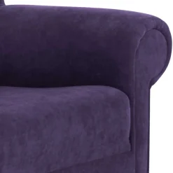 Ohrensessel in Violett Soera