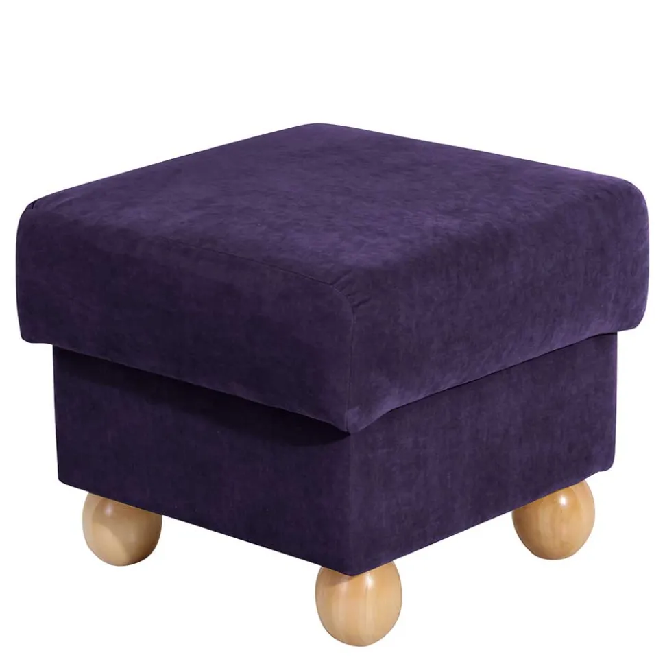 Ohrensessel in Violett Soera