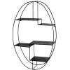 Ovales Hängeregal Prisma