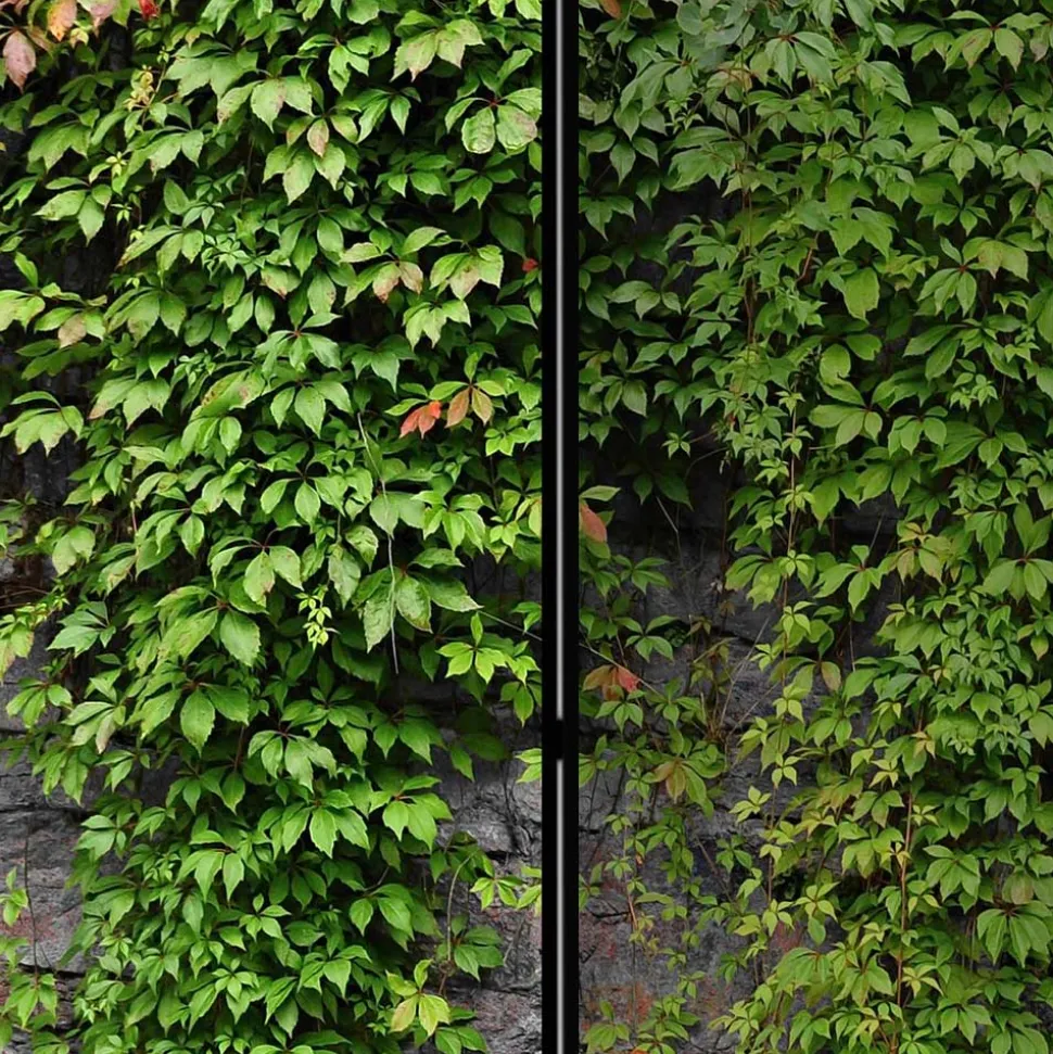 Paravent Mauer Optik Curtis