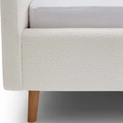 Polster Bett Cremeweiß Uarte