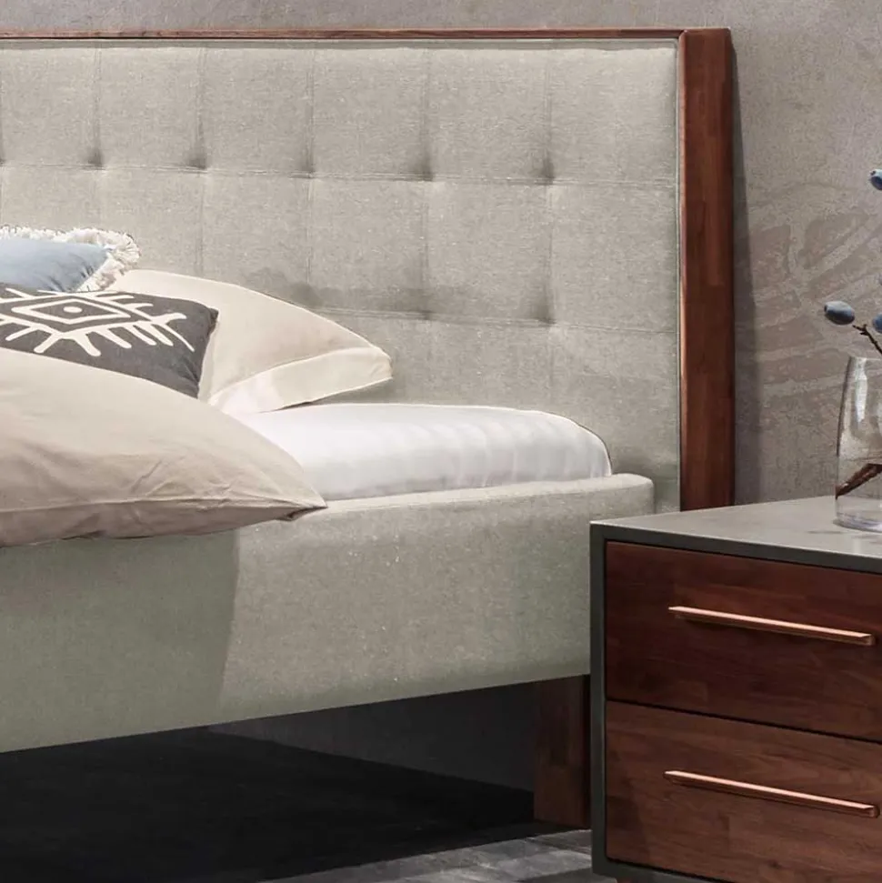 Polster Bett 140x200 cm Dirica
