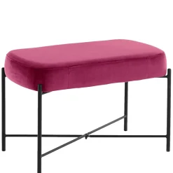 Polsterbank Samt Pink Ubaldo