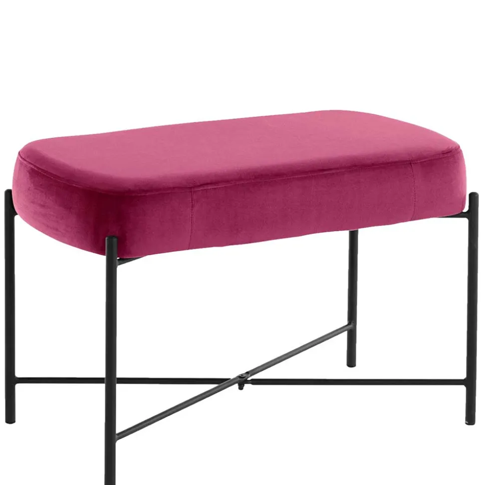 Polsterbank Samt Pink Ubaldo