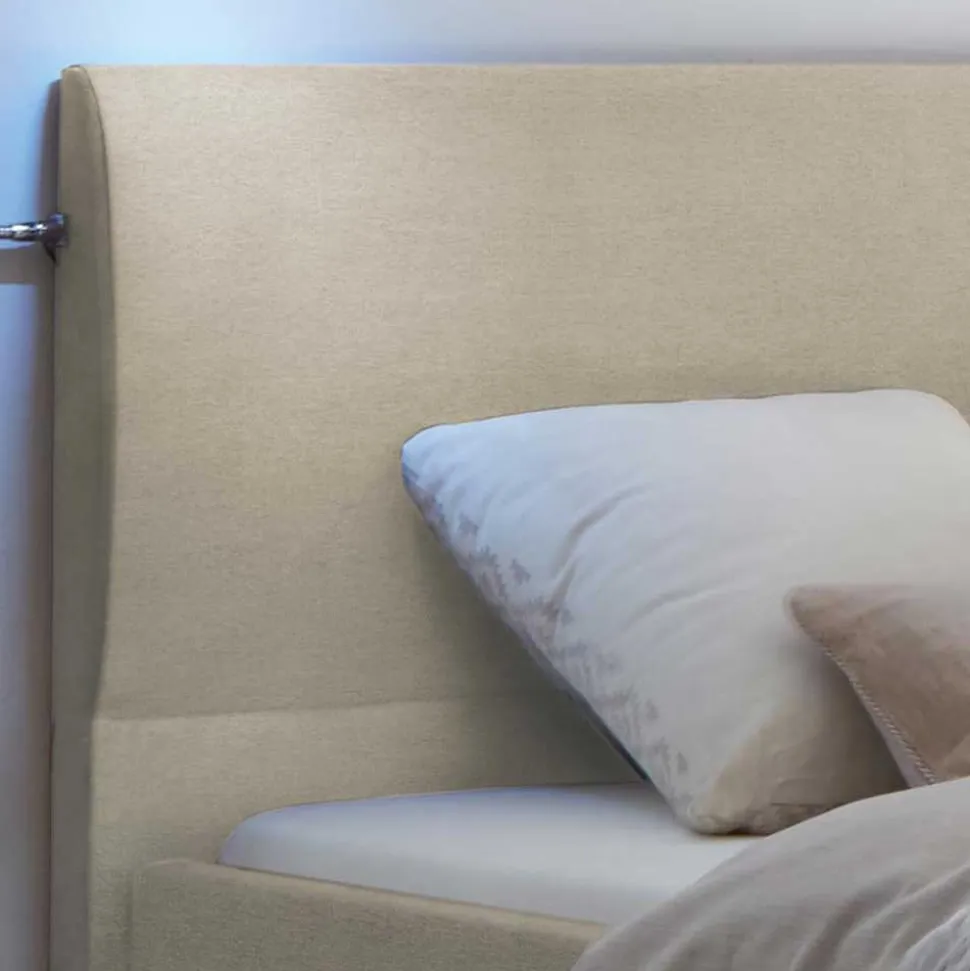 Polsterbett Beige Nava