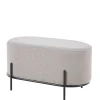 Polsterhocker Boucle Taupe Furoro