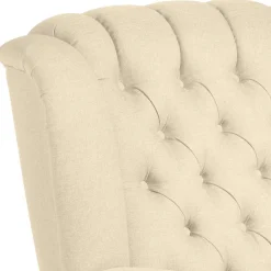 Polstersessel Beige Vintage Catjana