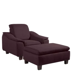Polstersessel Bordeaux Rot Acsandrio