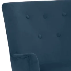 Polstersessel mit Fußhocker Reneva