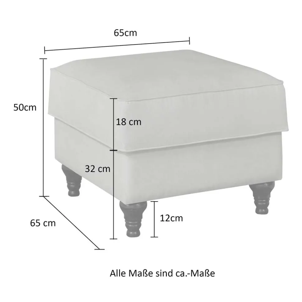 Polstersessel mit Hocker Mallorca