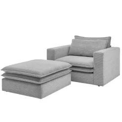 Polstersessel und Hocker Zipna