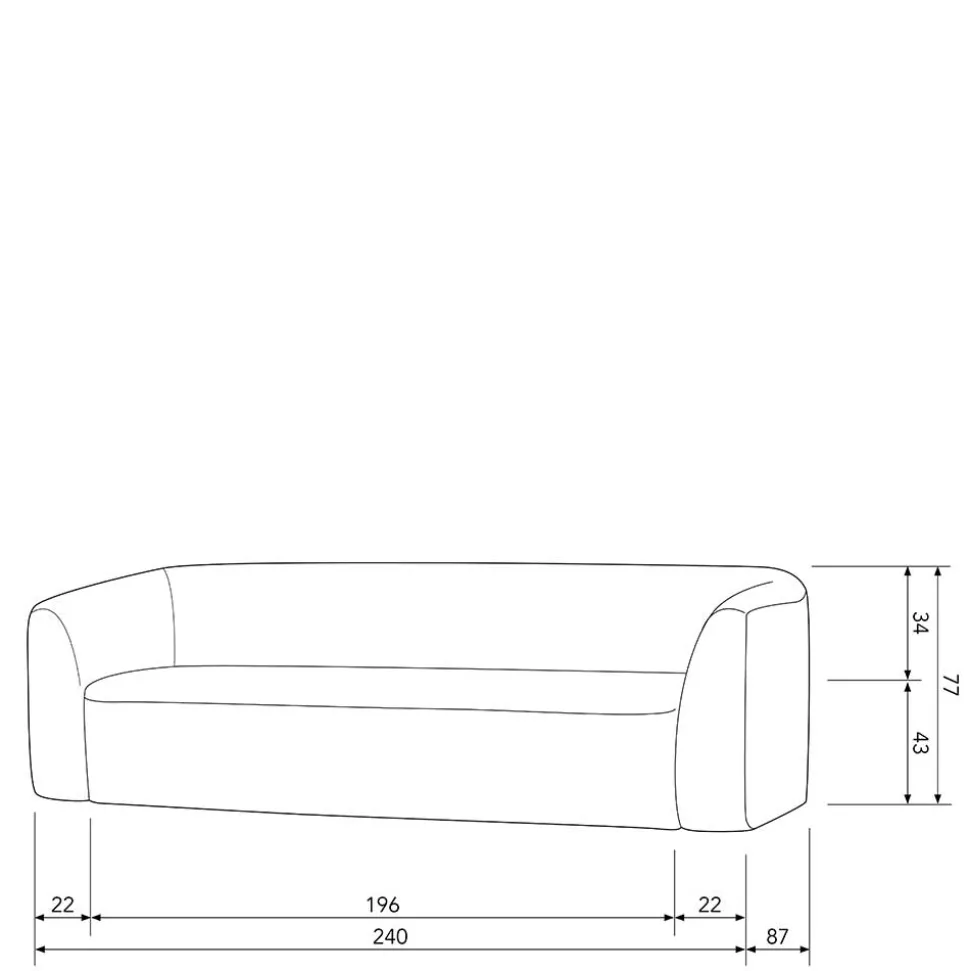 Polstersofa Masure