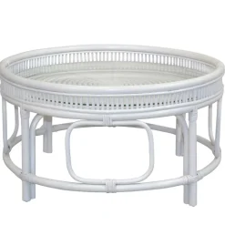 Rattan Couchtisch Millana