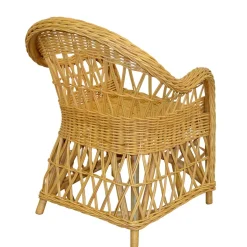 Rattansessel Beige Ponnya